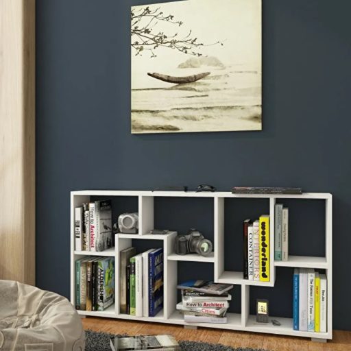 Polcos-tarolo-konyvespolc-120x20x60cm-feher-KH15-2 -primbutorHU