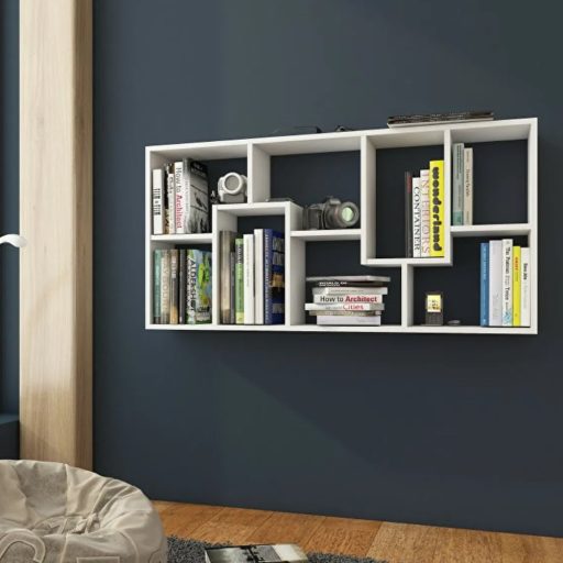 Polcos-tarolo-konyvespolc-120x20x60cm-feher-KH15-2 -primbutorHU