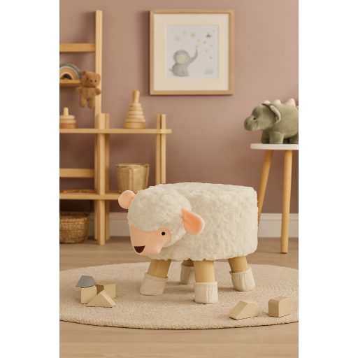 Bárány puff 28 x 25 cm