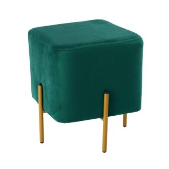 Négyzet alakú puff lábakon 35 x 35 x 40 cm