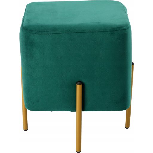 Négyzet alakú puff lábakon 35 x 35 x 40 cm