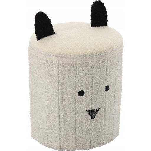 Összecsukható puff tárolóval 28 x 28 x 34 cm