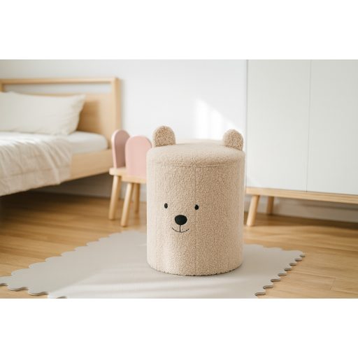 Összecsukható puff tárolóval 28 x 28 x 34 cm