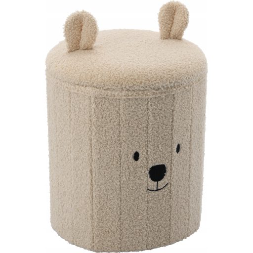 Összecsukható puff tárolóval 28 x 28 x 34 cm