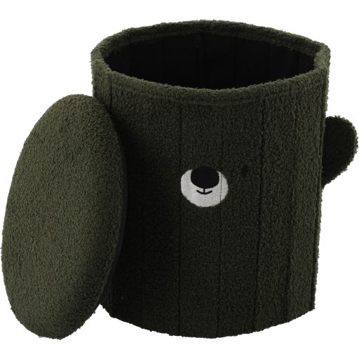 Összecsukható puff tárolóval 28 x 28 x 34 cm