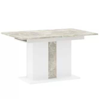 GREYS asztal | Beton + Fehér