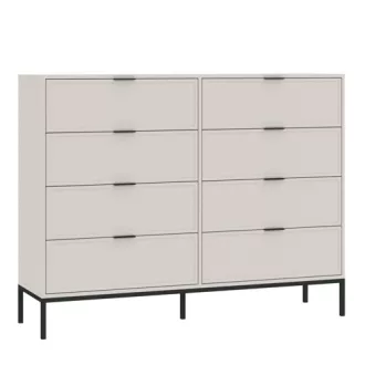 DECO 8 fiókos szekrény/komód | Kasmír