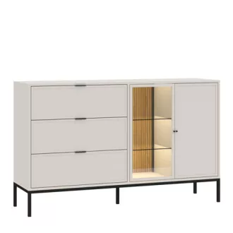 DECO 2 ajtós, 3 fiókos szekrény | Kasmír