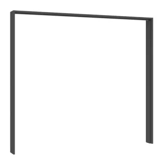 Keretelem, 228 cm - Antracit | Antracit