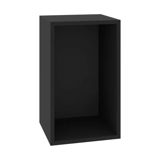 Kos polc, Fekete, 50 x 28 x 30 cm