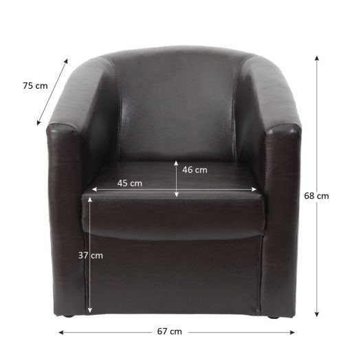 Cuba II NEW Fotel Wenge 