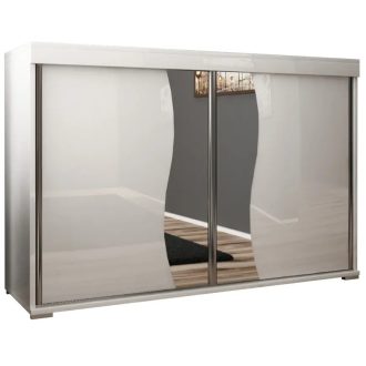 Tablet 2 120 Tolóajtós Komód 120cm, Fehér