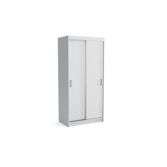 Coni 100 cm, fehér gardróbszekrény Fehér