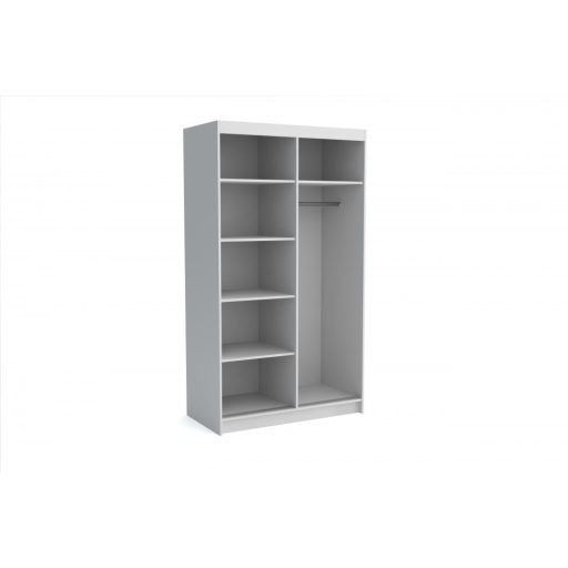 Coni 100 cm, fehér gardróbszekrény Fehér