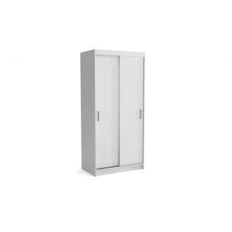 Coni 120 cm, fehér gardróbszekrény Fehér