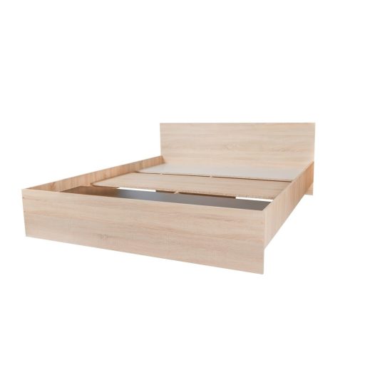 Pietro II NEW Kétszemélyes 140x200 bútor szett Adormo 15 cm matraccal és 2 éjjeliszekrénnyel – sonoma  N