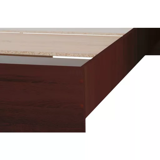 Pietro II NEW Kétszemélyes ágykeret 160x200, ágyráccsal wenge