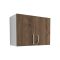 Benita 2 ajtós Felső konyhaszekrény  Bronz Tölgy-Fehér 60x30x45 cm 