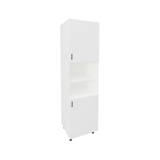 Benita 2 ajtós Magas konyhaszekrény  Fehér 60x57x210 cm N